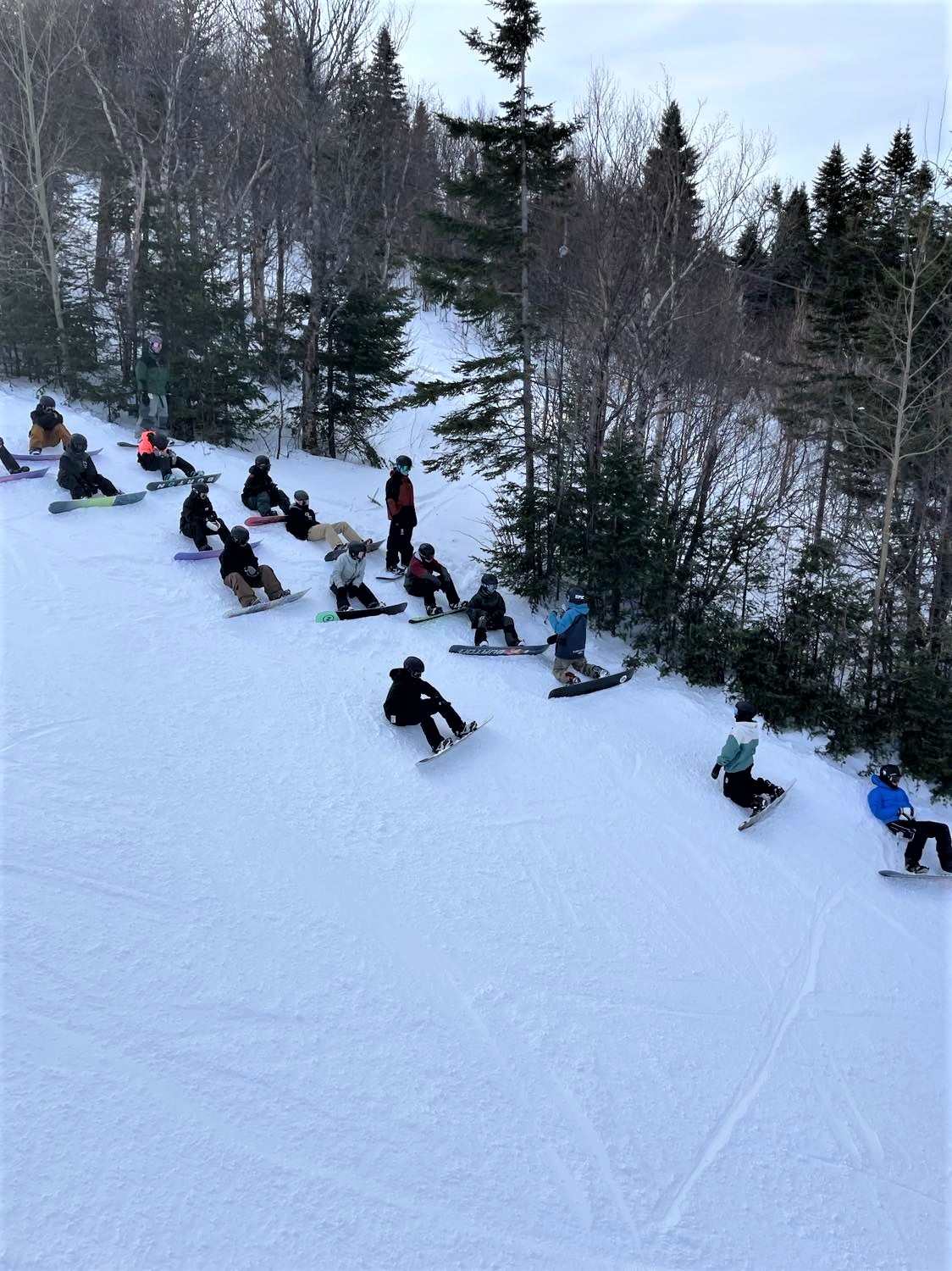  Mont Sainte Anne - De soleil et une température très confortable