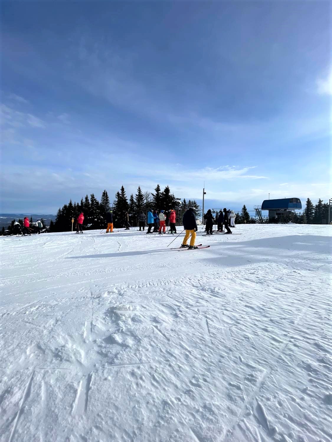  Mont Sainte Anne - De soleil et une température très confortable