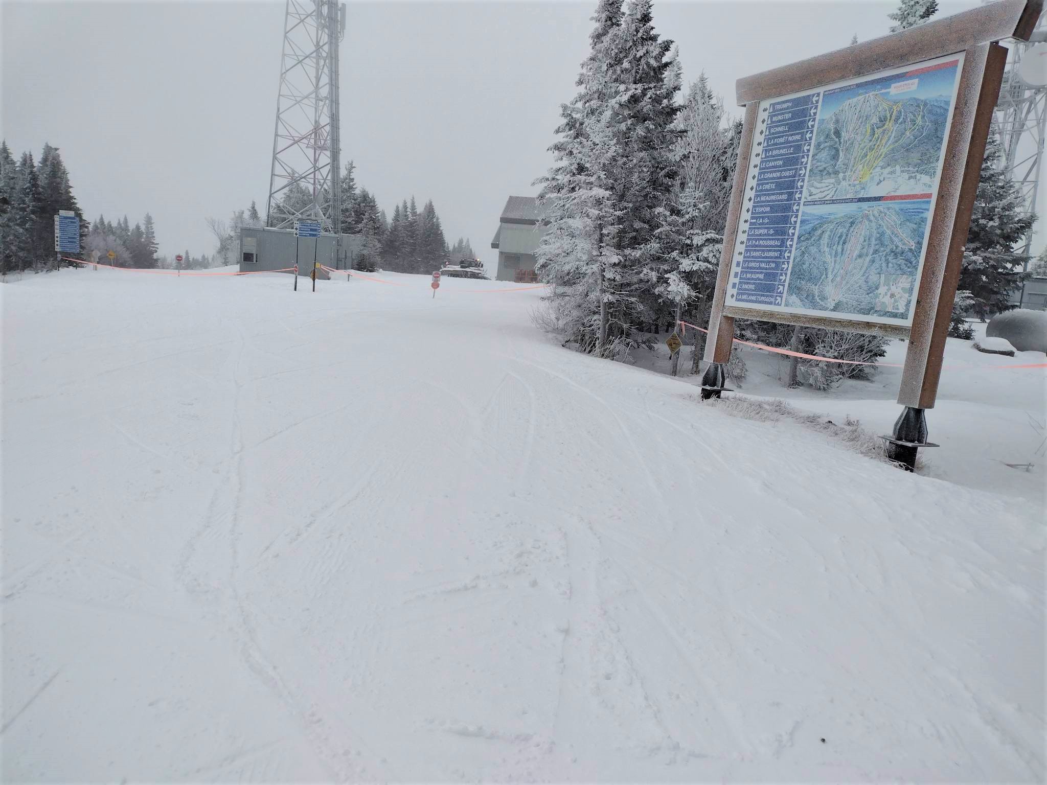 Mont Sainte-Anne - Une sensation des skis ou planches qui mordent
