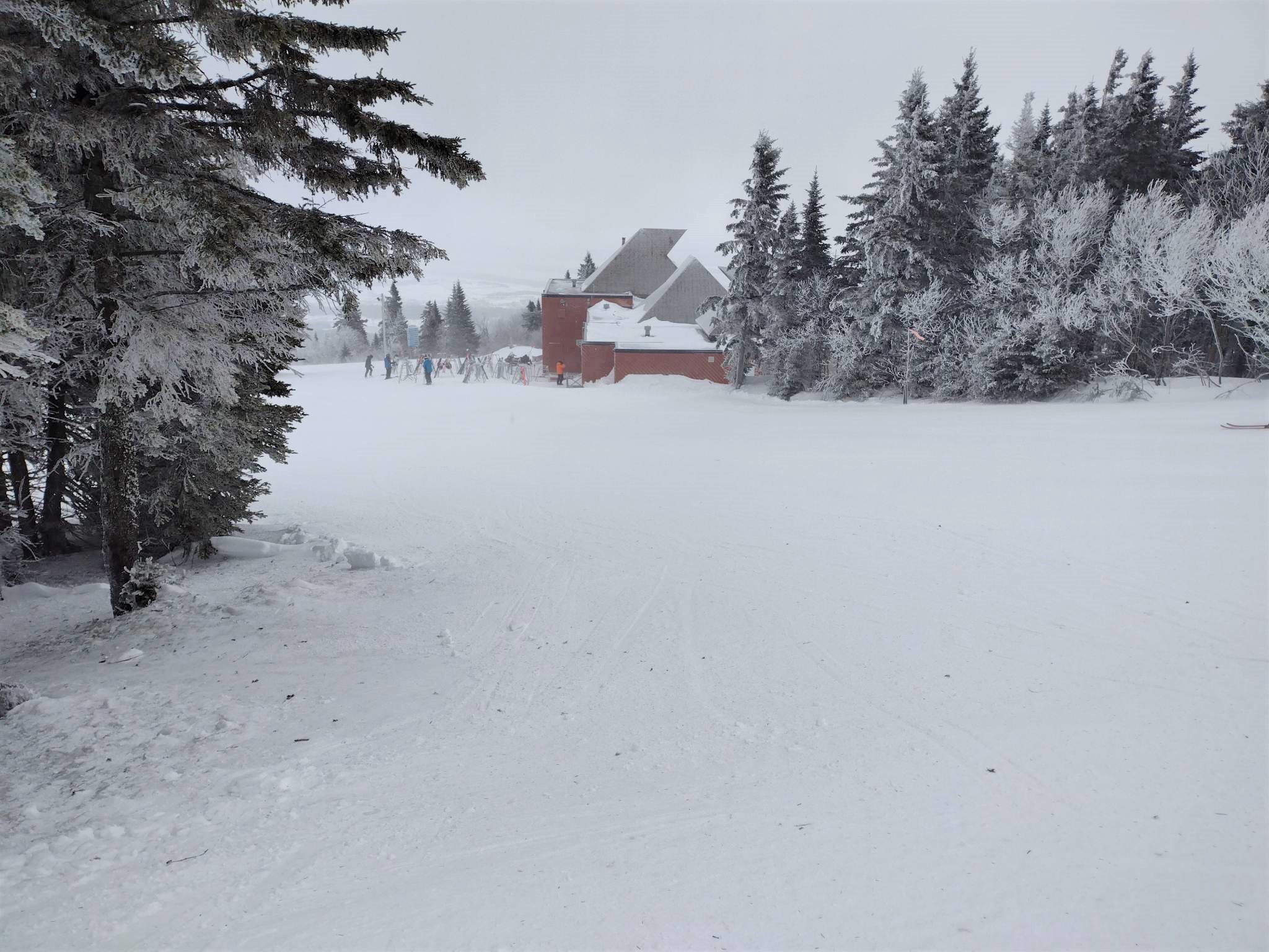 Mont Sainte-Anne - Une sensation des skis ou planches qui mordent