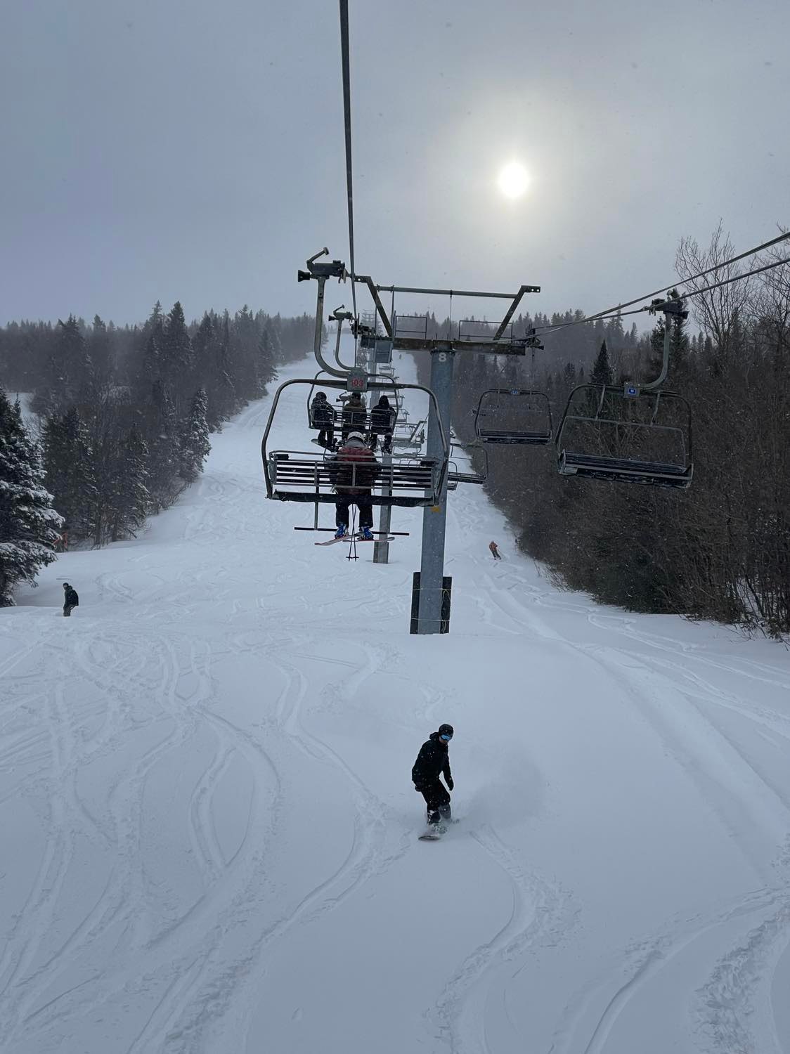 Mont Sainte-Anne - Le bonheur des skieurs et des planchistes.