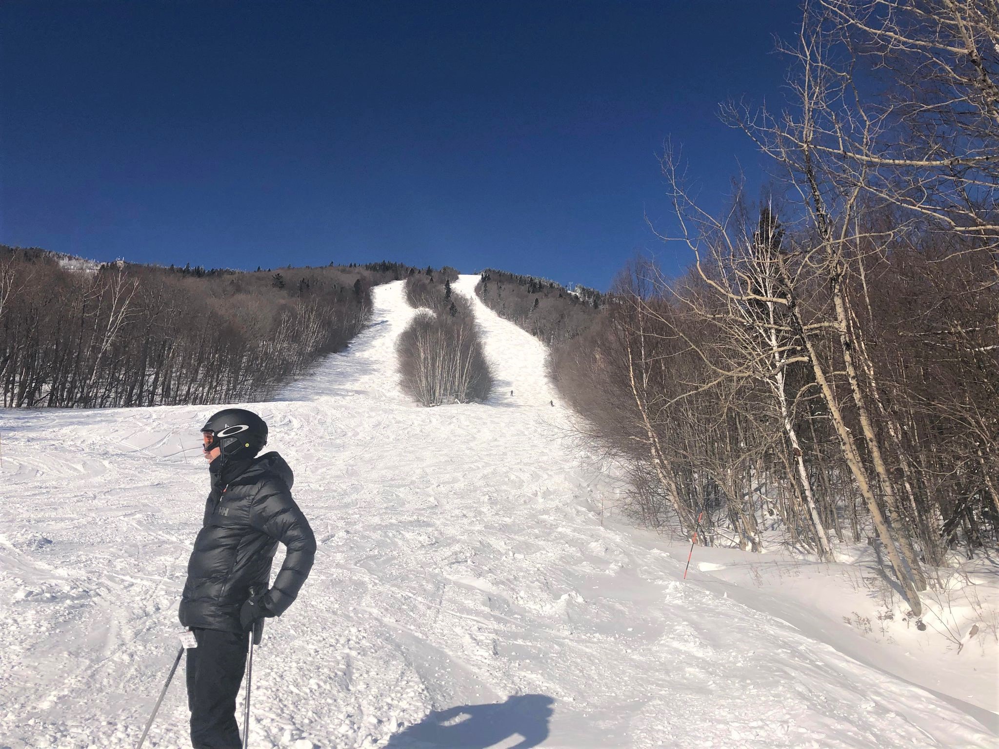 Mont Sainte-Anne - La glisse est superbe - Les pistes aux naturelles