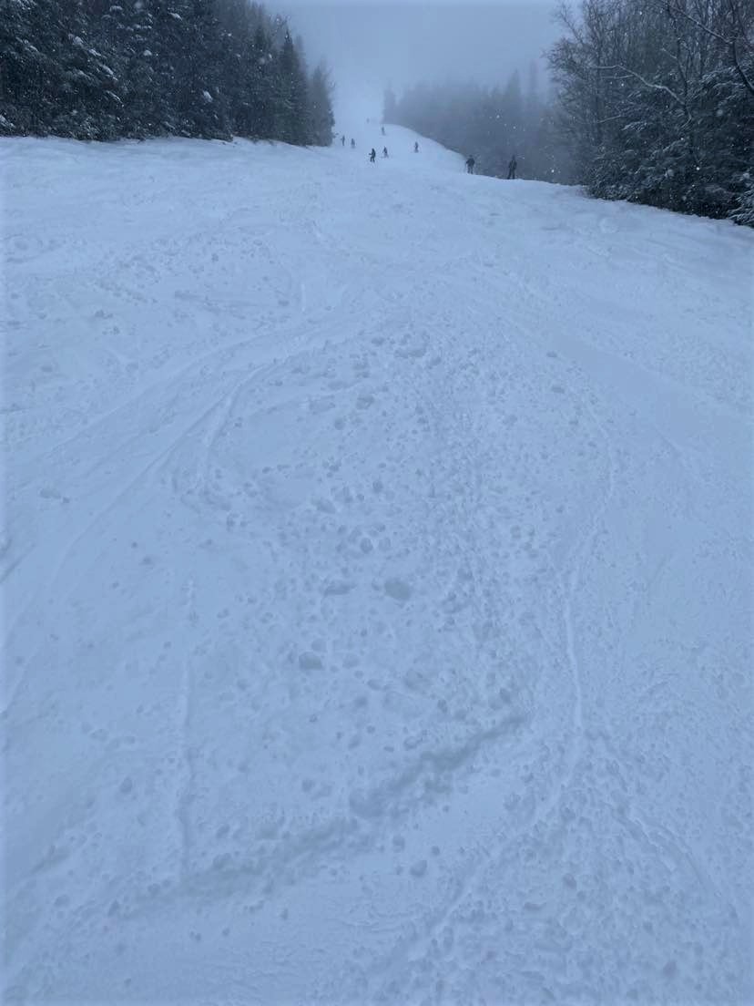 Mont sainte-Anne - 15 cm de belle neige 