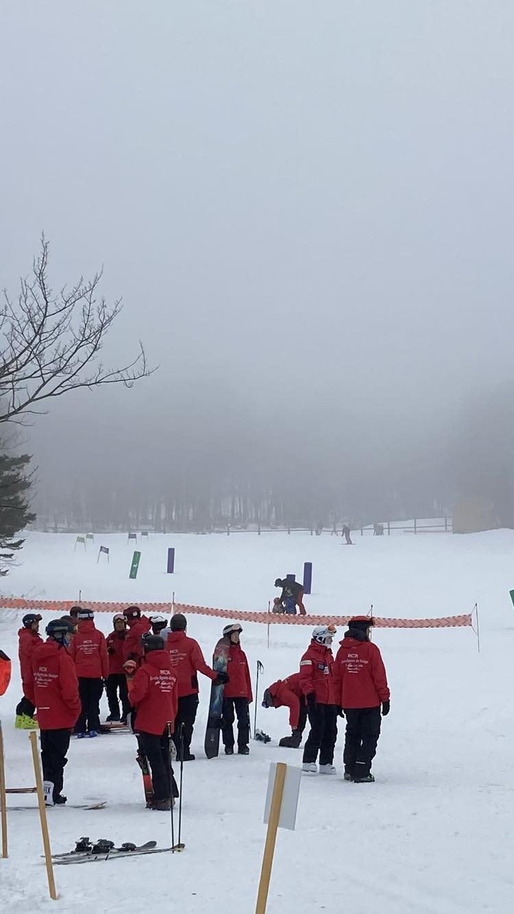 Mont Sainte Anne - La piste du jour est l'Expresse