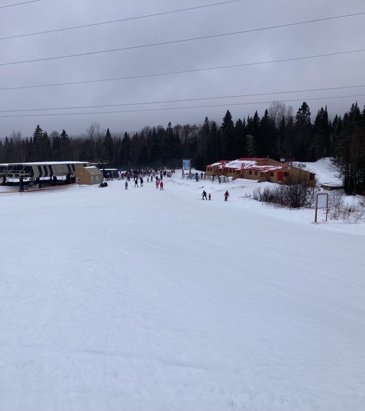 Mont Sainte Anne - La piste du jour est l'Expresse