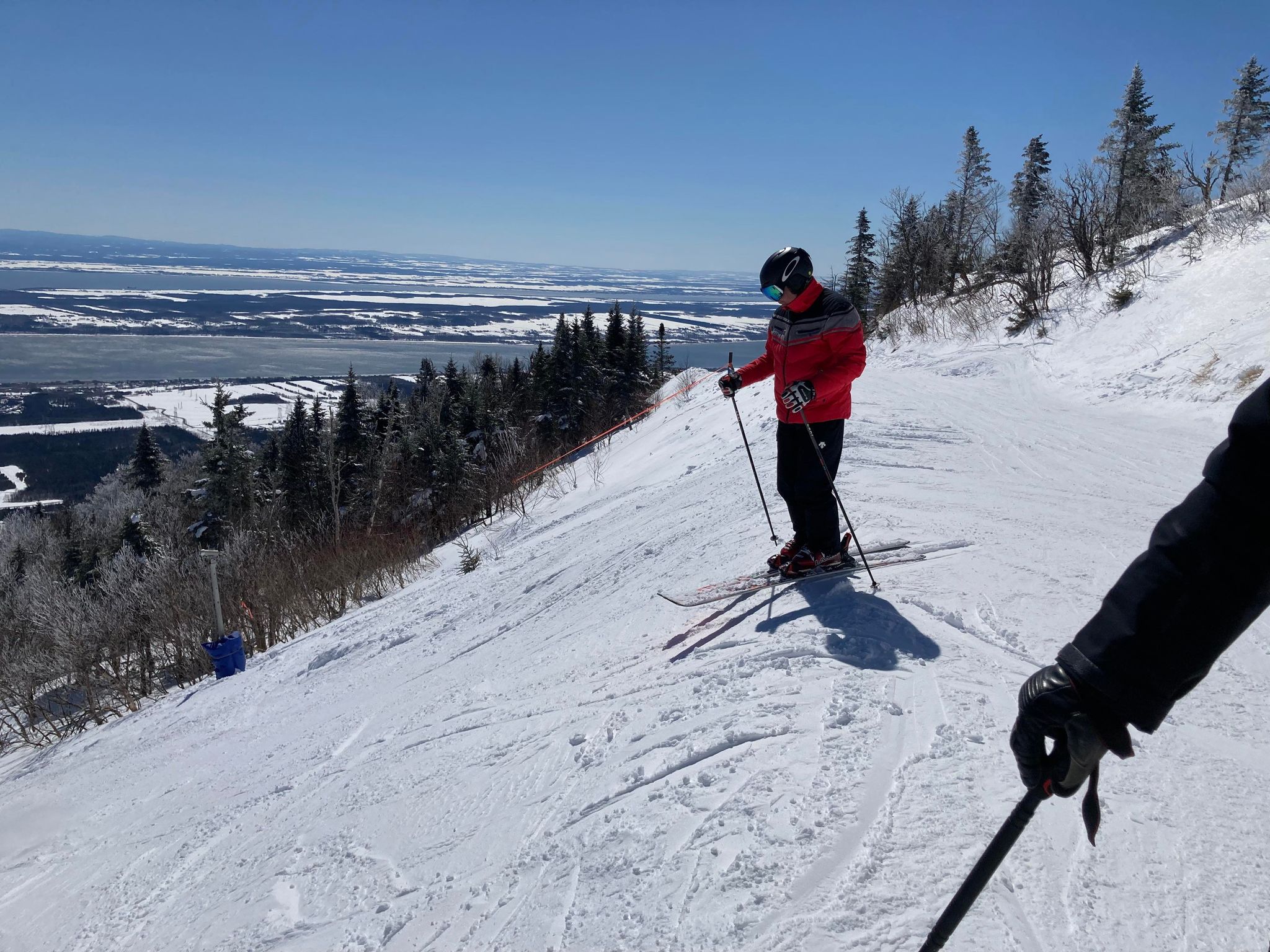 Mont-Sainte-Anne -  Une autre belle journée sur de belles pistes damées