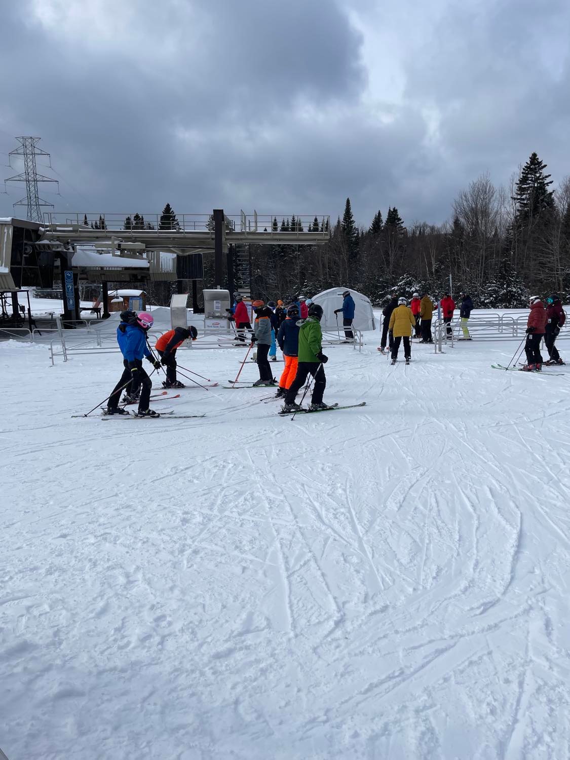 Mont-Sainte-Anne - De belles conditions offraient une excellente glisse