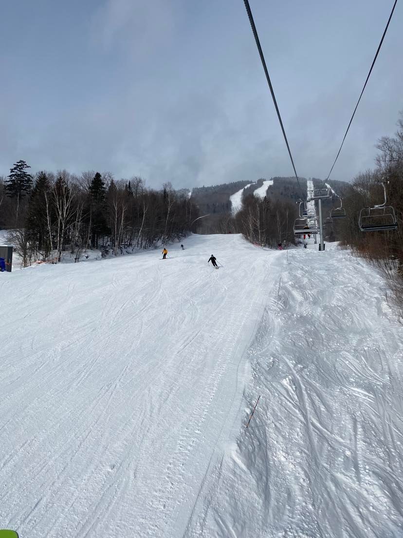Mont-Sainte-Anne - De belles conditions offraient une excellente glisse