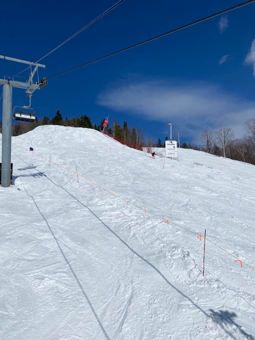 Mont-Sainte-Anne -  Il faut les prendre lorsqu’elles passent