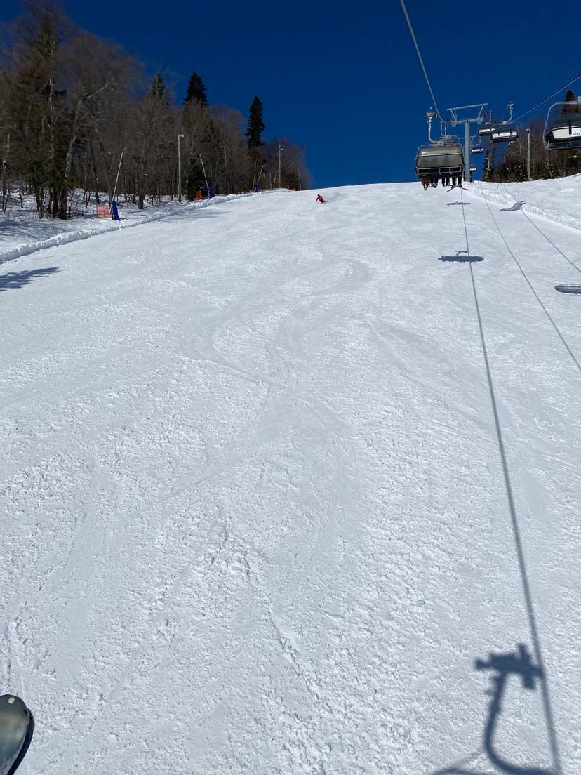 Mont-Sainte-Anne -  Il faut les prendre lorsqu’elles passent