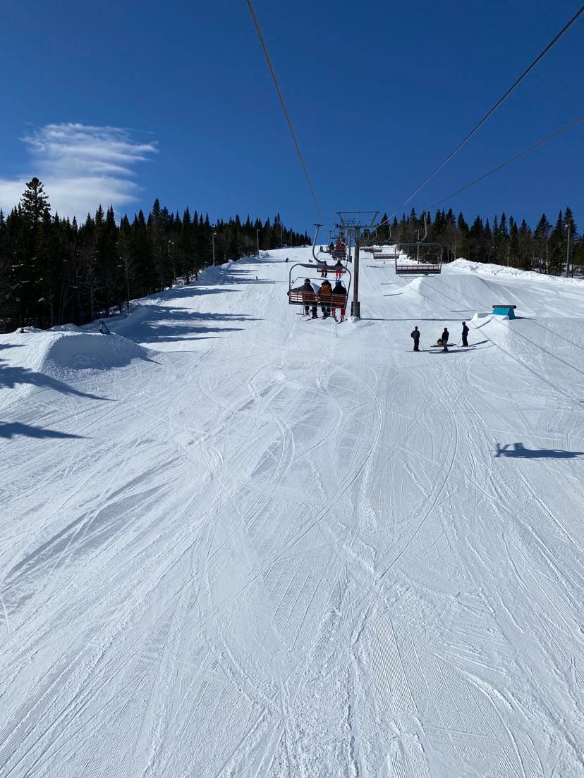 Mont-Sainte-Anne -  Il faut les prendre lorsqu’elles passent