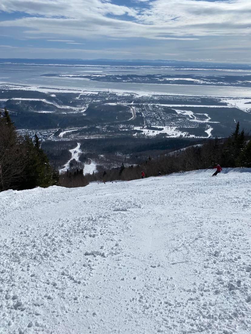 Mont-Sainte-Anne -  Il faut les prendre lorsqu’elles passent