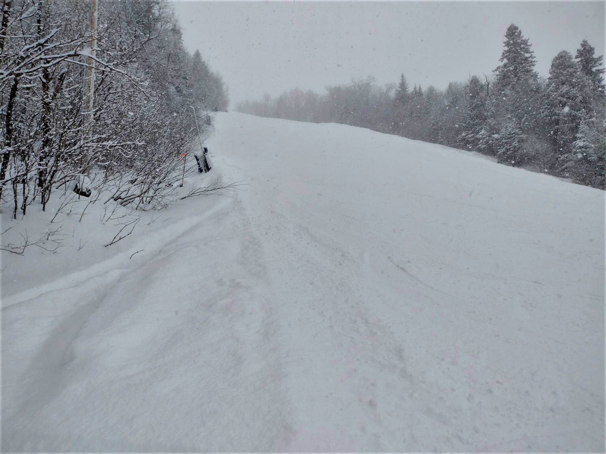 Mont-Sainte-Anne - Une belle chute de neige