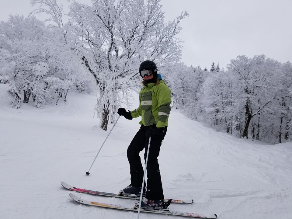 Un samedi blanc et des pistes bien couvertes. Un samedi blanc et des pistes bien couvertes.