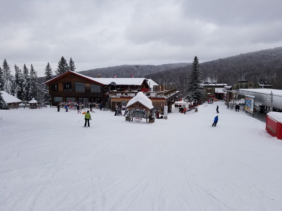 Un samedi blanc et des pistes bien couvertes.