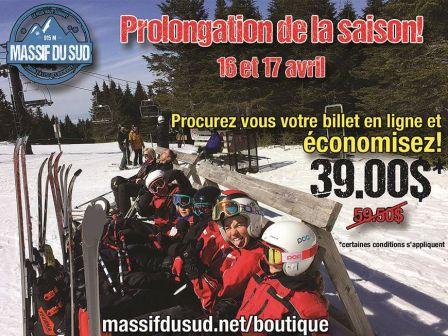 MASSIF DU SUD - DERNIER WEEKEND DE LA SAISON 16 ET 17 AVRIL 2016 MASSIF DU SUD - DERNIER WEEKEND DE LA SAISON 16 ET 17 AVRIL 2016