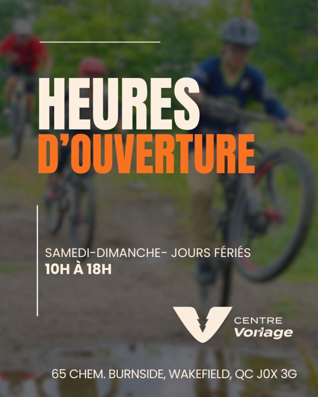 Centre Vorlage (Ski et Vélo)- Ouverture samedi, dimanche et jours fériés Centre Vorlage (Ski et Vélo)- Ouverture samedi, dimanche et jours fériés