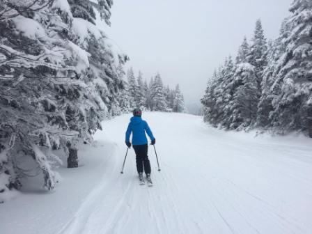 Massif du Sud avec Johanne et Bernard Massif du Sud avec Johanne et Bernard