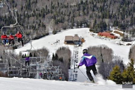 CONDITIONS DE SKI - MONT SAINTE-ANNE - Une fin heureuse pour la saison de ski CONDITIONS DE SKI - MONT SAINTE-ANNE - Une fin heureuse pour la saison de ski