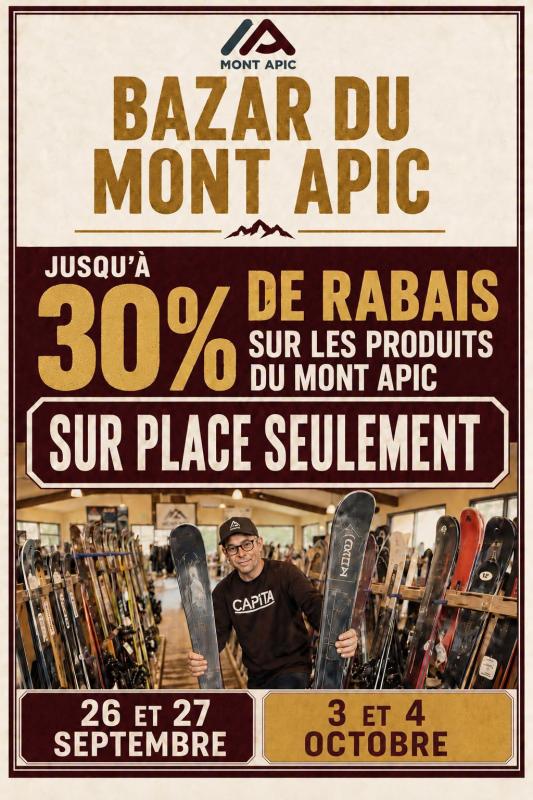 Mont Apic - Le 3 octobre prochain, c'est TOP CHRONO 2026