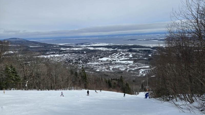 Mont Sainte Anne - L'ambiance était à la fête pour l'évènement
