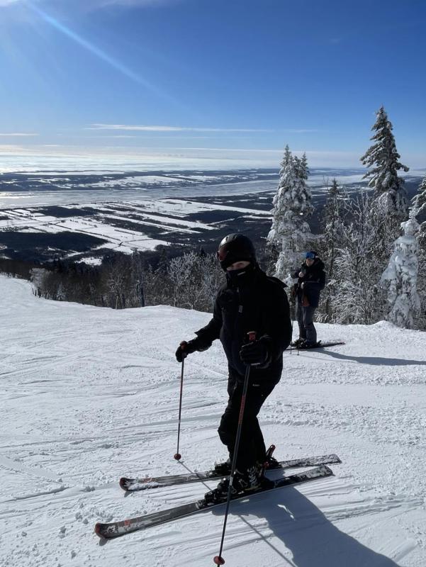 Mont Sainte-Anne - Une journée digne de nos hivers rigoureux.