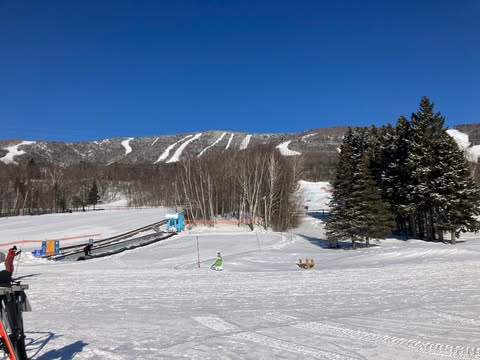 Mont Sainte-Anne - Le printemps n'est pas encore arrivé au MSA