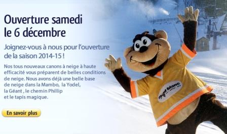 Mont Blanc ouverture 6 decembre 2014 Conditions de ski RSA Mont Blanc ouverture 6 decembre 2014 Conditions de ski RSA