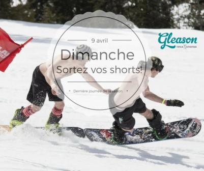 MONT GLEASON - DERNIÈRE JOURNÉE DE LA SAISON À GLEASON MONT GLEASON - DERNIÈRE JOURNÉE DE LA SAISON À GLEASON