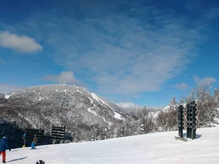 Mont Orford - Aujourd'hui au mont les conditions de neige frôlait la perfection Mont Orford - Aujourd'hui au mont les conditions de neige frôlait la perfection