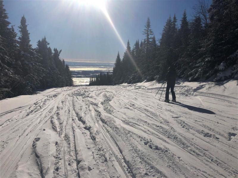 Mont Sainte-Anne - La glisse est superbe - Les pistes aux naturelles Mont Sainte-Anne - La glisse est superbe - Les pistes aux naturelles