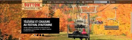 MONT SUTTON - FESTIVAL D'AUTOMNE DU 17 SEPT. AU 16 OCT. 2016 MONT SUTTON - FESTIVAL D'AUTOMNE DU 17 SEPT. AU 16 OCT. 2016
