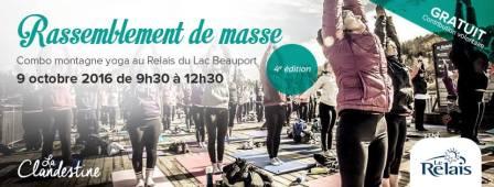 LE RELAIS - RASSEMBLEMENT YOGA À LA MONTAGNE CE WEEK-END LE RELAIS - RASSEMBLEMENT YOGA À LA MONTAGNE CE WEEK-END