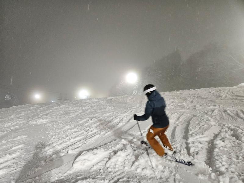 Stoneham - Belle soirée, neige agréable et une ambiance détendue