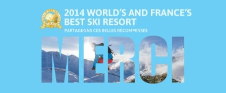 Val Thorens (FRANCE): Meilleure station de ski au monde Conditions de ski RSA