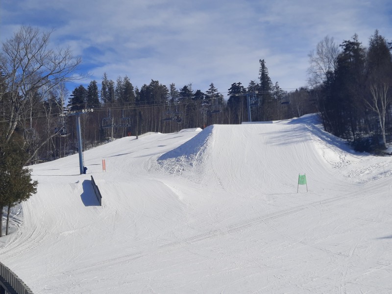 Owl's Head parc è neige