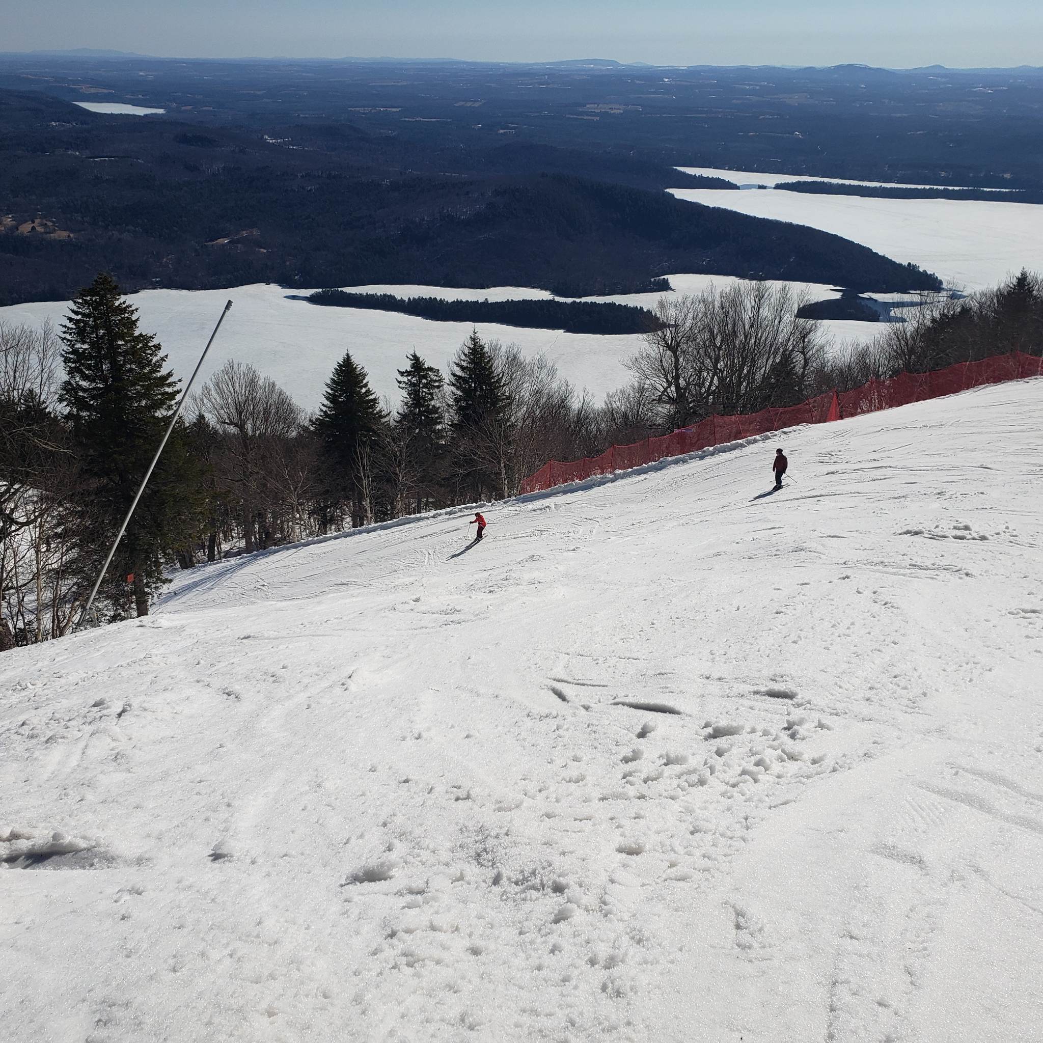 Météo parfaite pour ramollir la surface