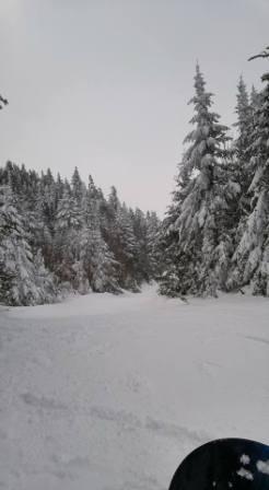 Mont Owl's Head - des conditions hivernales malgré que le printemps approche