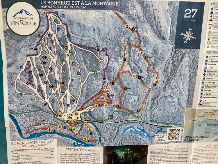 Station touristique Pin Rouge - Au sommet sur la Baie des Chaleurs 