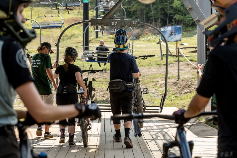 Ouverture du bike park Montcalm