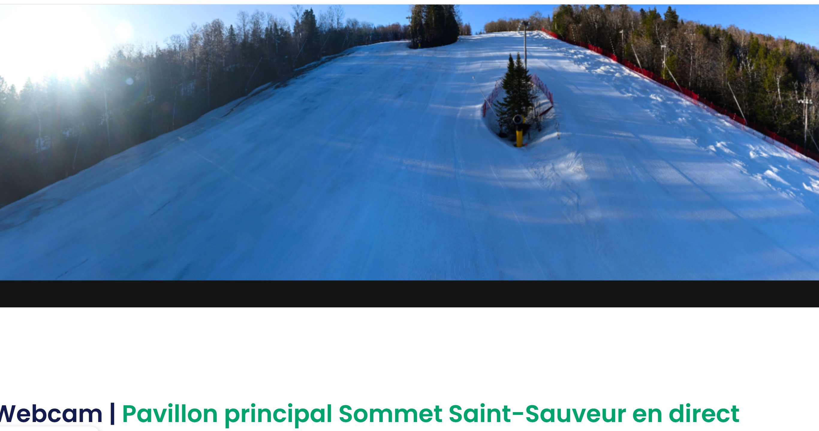 Sommet Saint Sauveur -  Encore 7 pistes d'ouvertes en ce 25 avril 2026