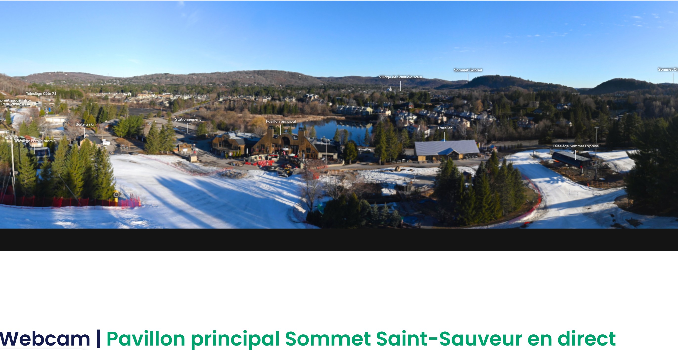 Sommet Saint Sauveur -  Encore 7 pistes d'ouvertes en ce 25 avril 2026