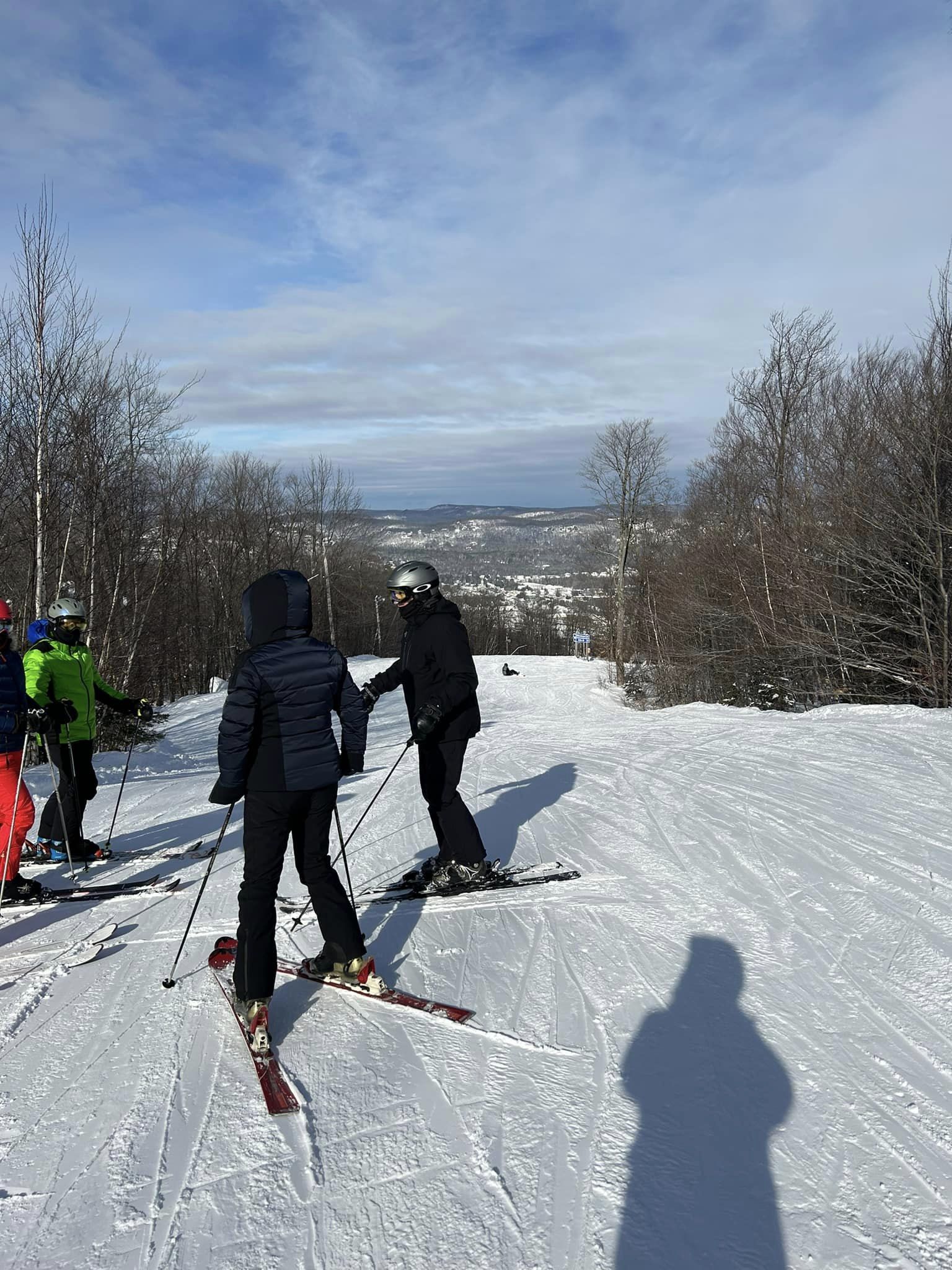 Sommet Saint-Sauveur - Conditions de glisse magnifiques