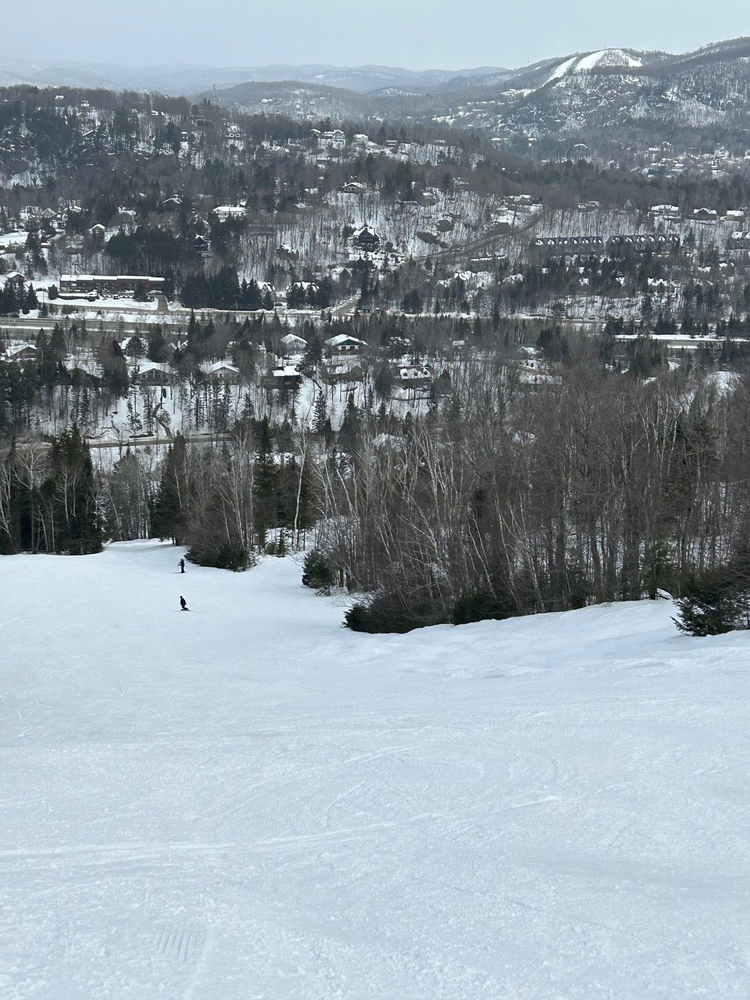 Sommet Saint-Sauveur - Température et conditions magnifique 