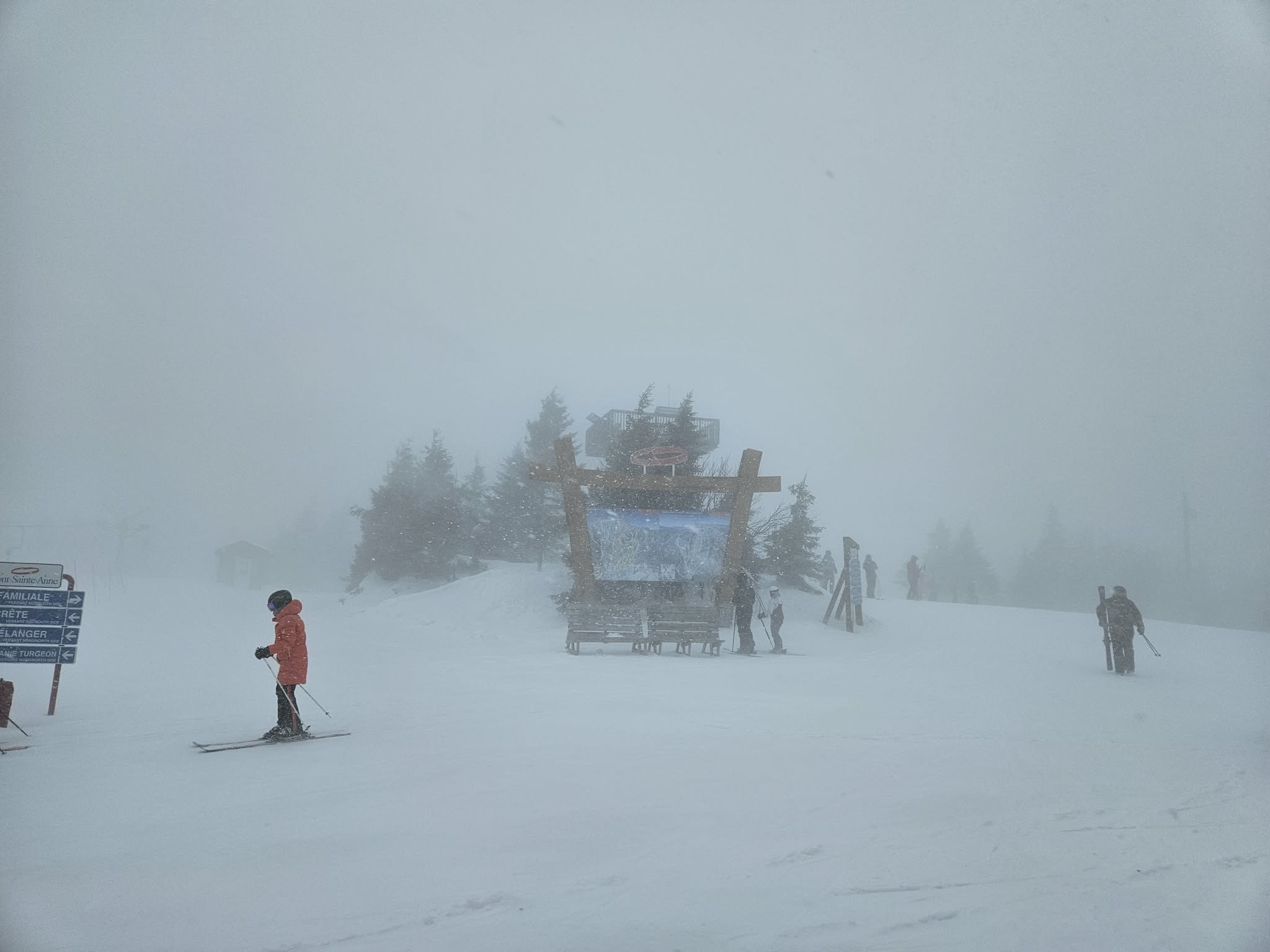 Mont Sainte-Anne -  La journée s’annonce mémorable.