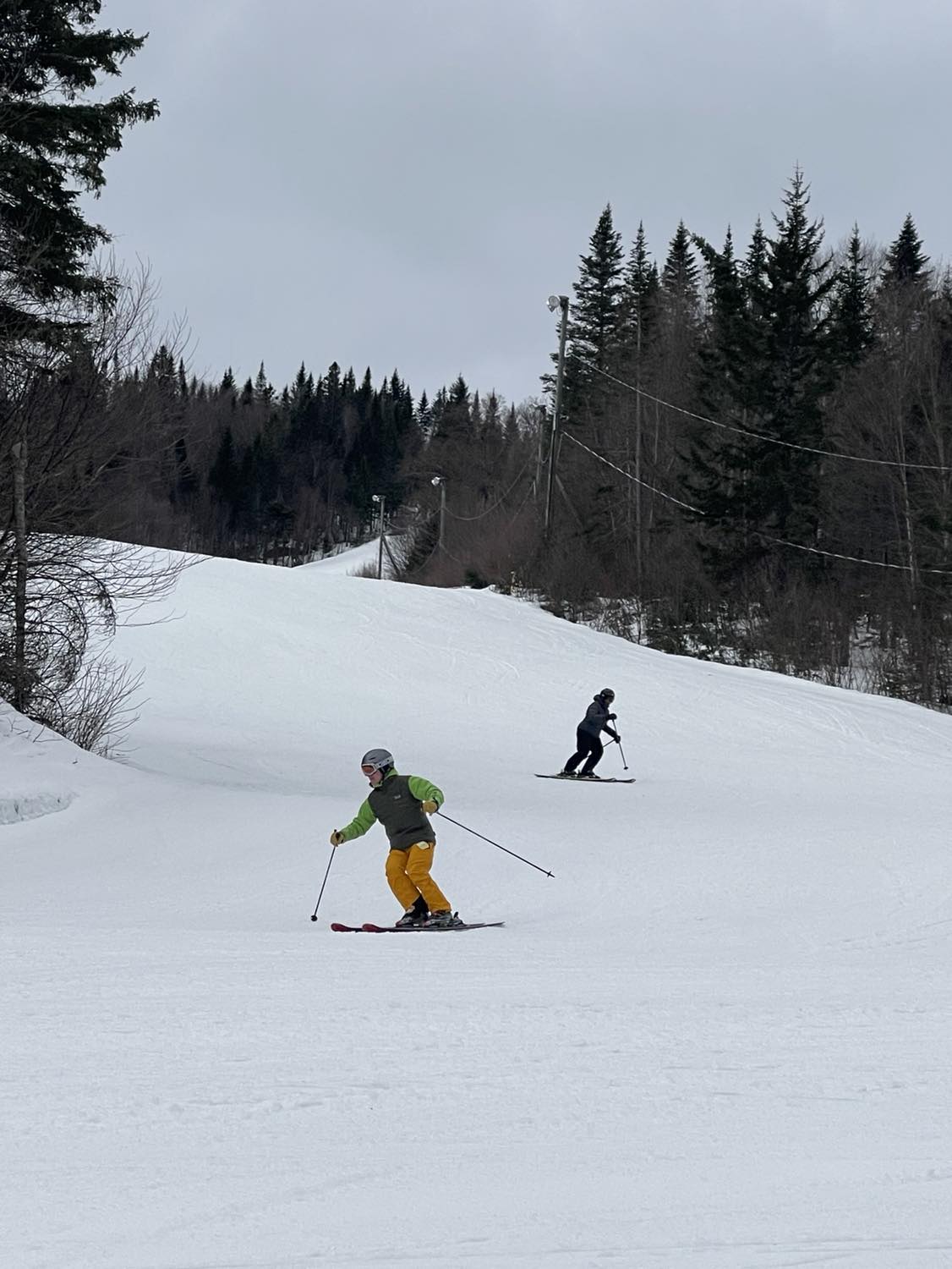 Station touristique Stoneham - Faible achalandage avant la fermeture.
