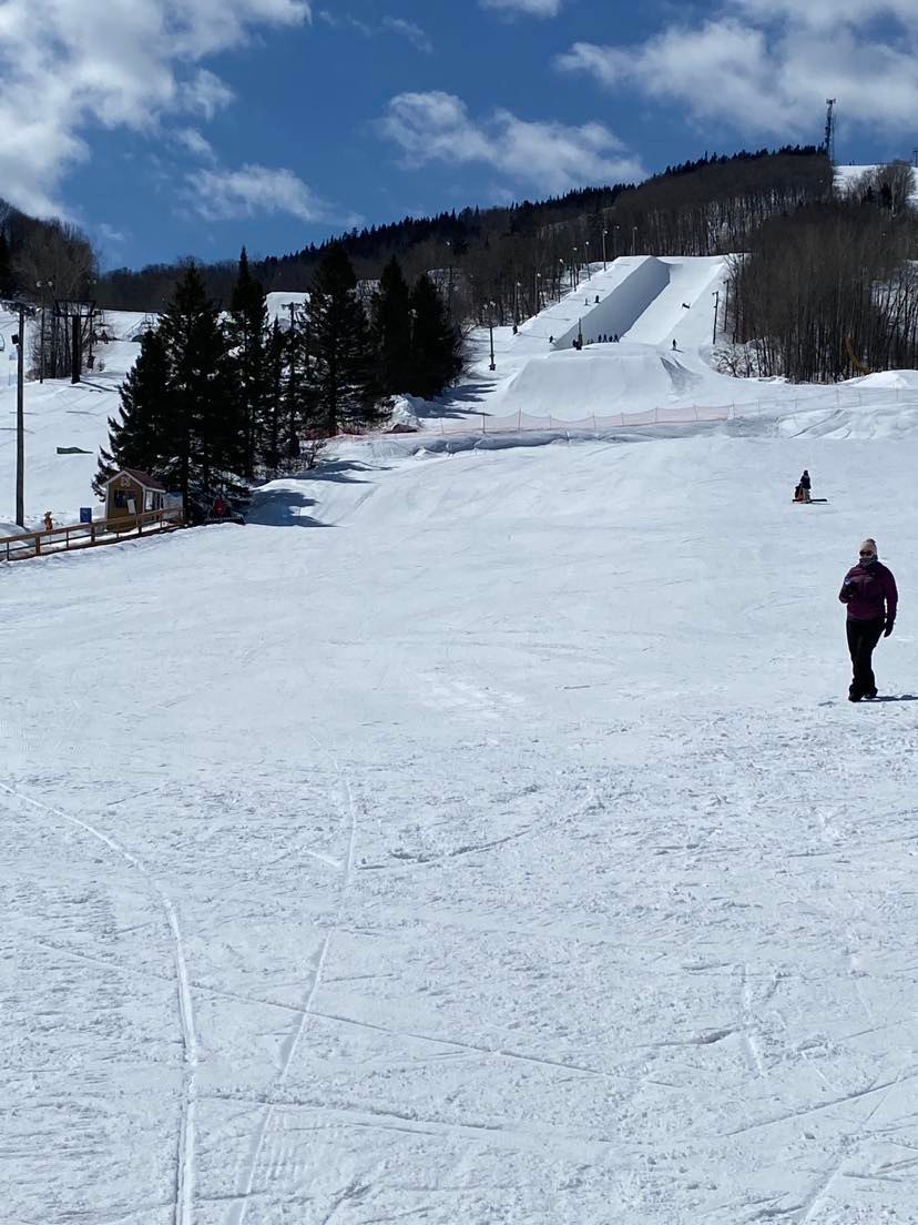 Station Stoneham -  Soleil au rendez-vous et bonheur pour tous