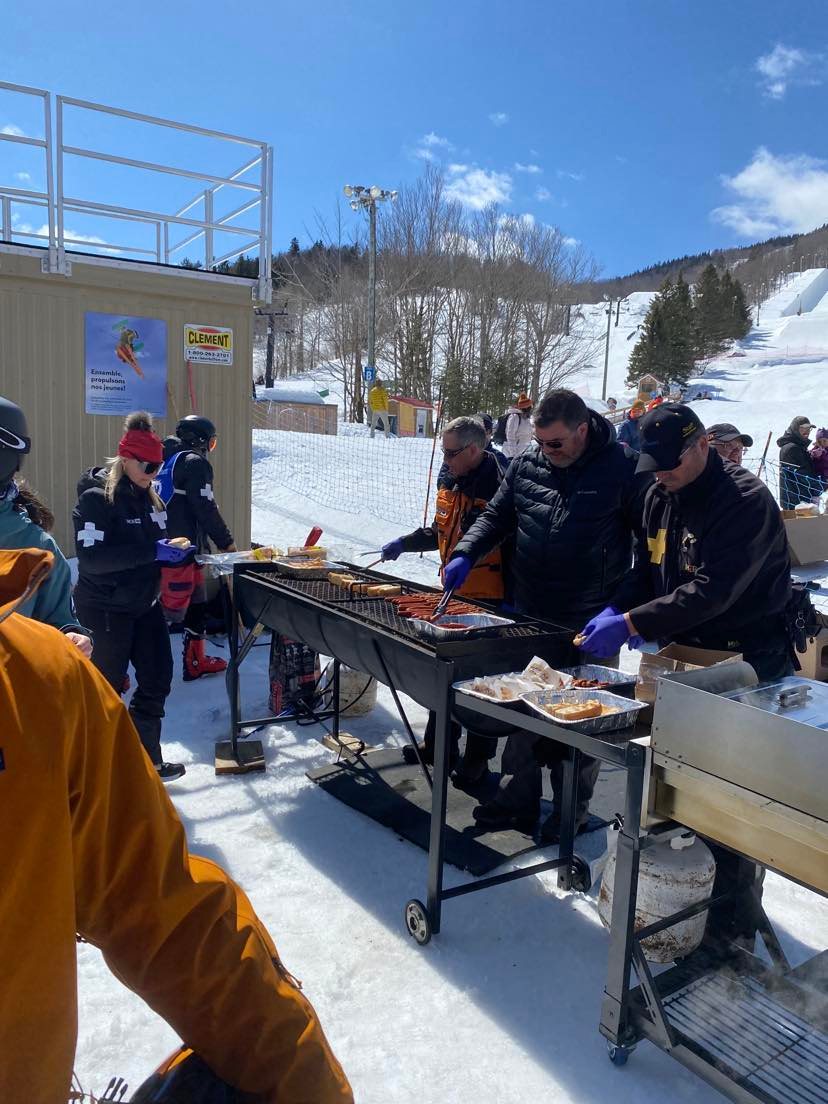 Station Stoneham -  Soleil au rendez-vous et bonheur pour tous