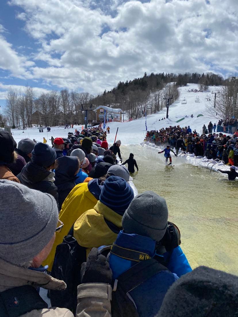 Station Stoneham -  Soleil au rendez-vous et bonheur pour tous