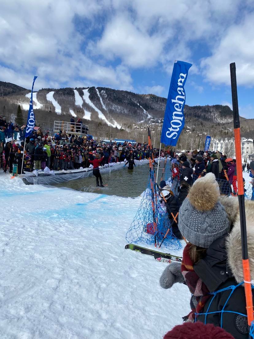 Station Stoneham -  Soleil au rendez-vous et bonheur pour tous